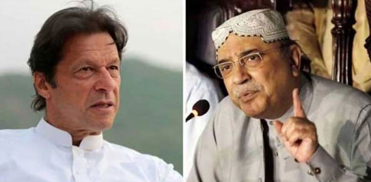 Imran Khan, Asif Zardari, Bilawal Bhutto