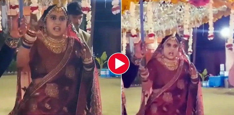 angry bride viral video