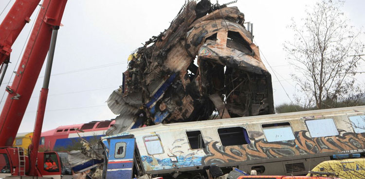 Greece train crash station master