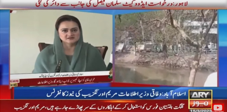 Marriyum Aurangzeb Punjab police