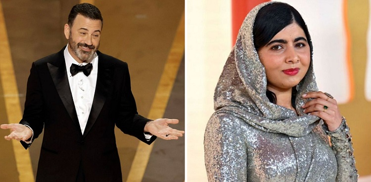 malala yousafzai jimmy kimmel at oscars