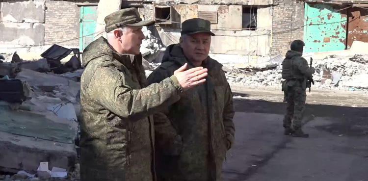 Russia defence minister, Ukraine military resources