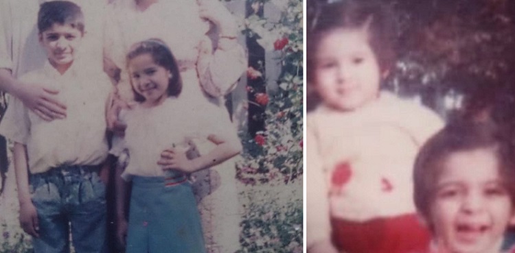 Ayesha Omar childhood pictures