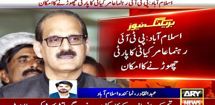 Amir Mehmood Kayani, quit PTI, May 9 violence