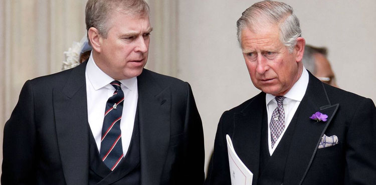 King Charles Prince Andrew