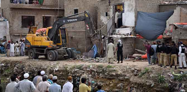 Karachi nullah affectees