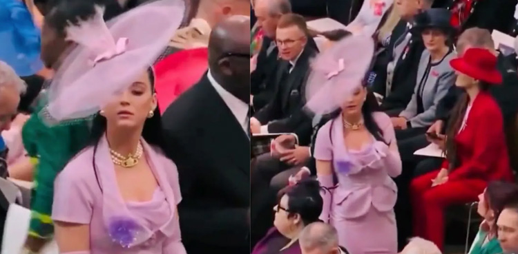viral coronation video, Katy Perry