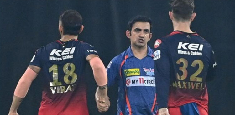 Kohli Gambhir IPL