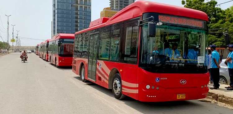 People's Bus Service new routes Karachi