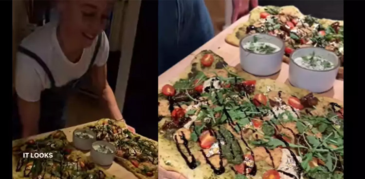 VIRAL, Celebrity Chef Makes Pizza
