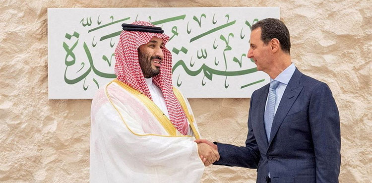 Saudi MbS Assad Syria