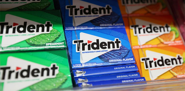 Trident gum Mondelez