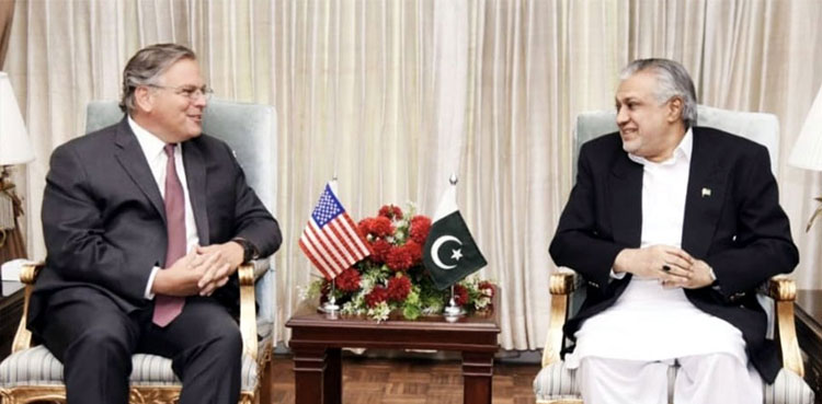 Ishaq Dar, US Ambassador, Pakistan, Donald Blome