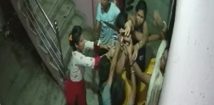 Man stabs daughter, domestic dispute