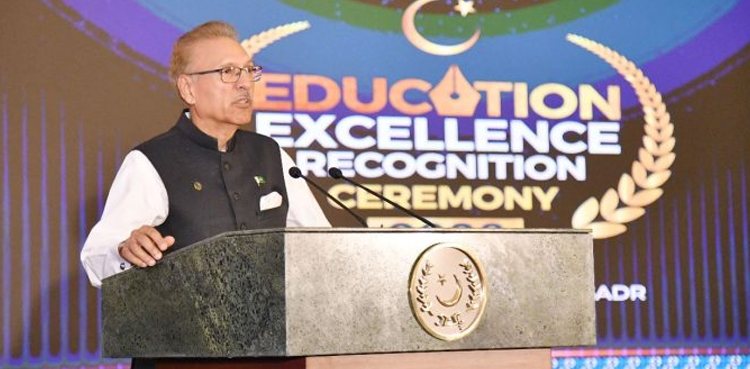 President Dr Arif Alvi, out-of-school children