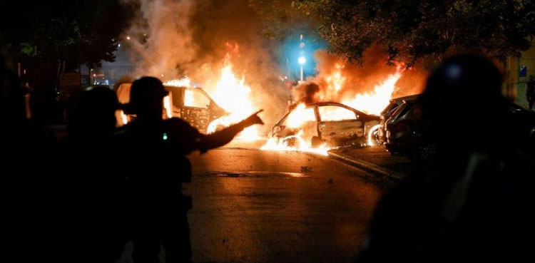French riots arrests, teenager killing, interior ministry