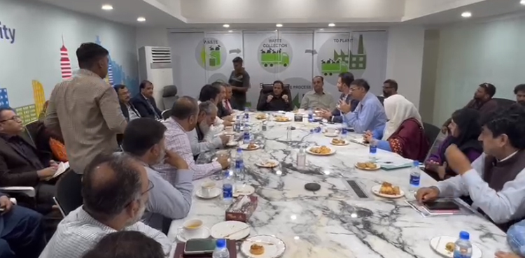 Karachi Mayor, Murtaza Wahab, town chairmen, Eidul Azha