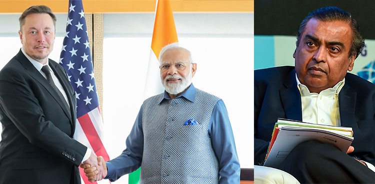 Musk Starlink Ambani India