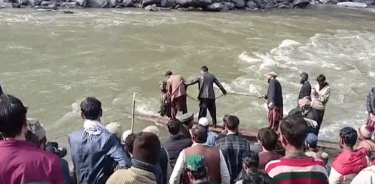 Muzaffarabad, Neelam River, car plunges into river,