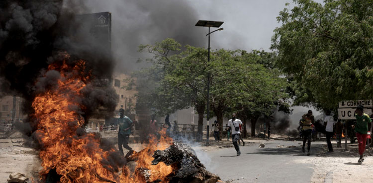 Nine killed in Senegal clashes after opposition leader sentenced