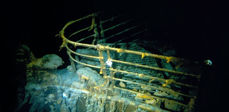 Titanic voyage titan submersible launched