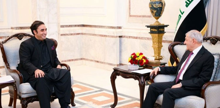 Pakistan Iraq, FM Bilawal, Baghdad