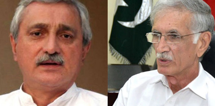 Jahangir Tareen, PTI deserters, Pervez Khattak