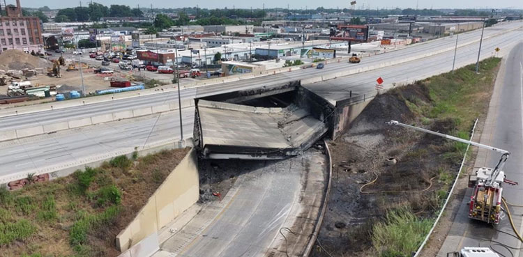 highway collapse philadelphia