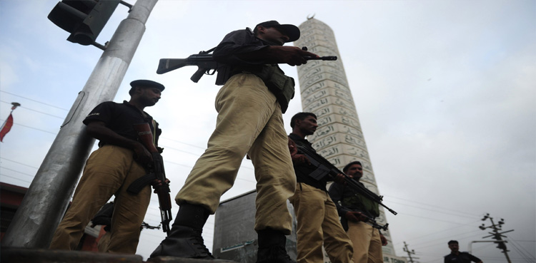 Rangers, Police, three street criminals, Karachi