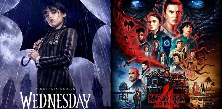 wednesday stranger things netflix