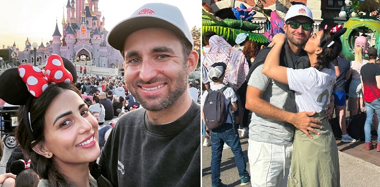 Ushna Shah, Disneyland, Husband, Hamza Amin
