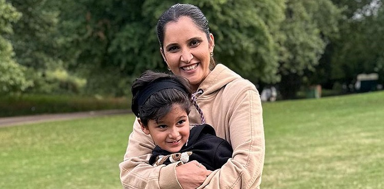 sania mirza izhaan viral pictures