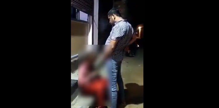BJP leader urinates on tribal man, viral video