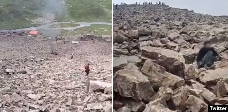 Babusar Top accident, car van collision