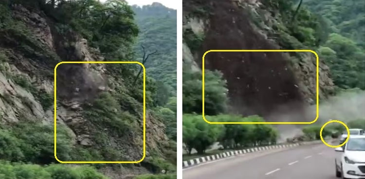 landslide viral video