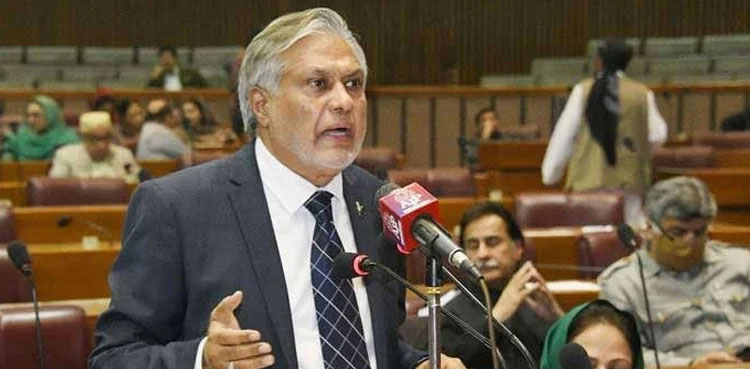 Ishaq Dar submits nomination papers for Islamabad technocrat seat