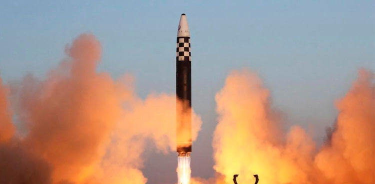 North Korea, long-range missile test, US in range