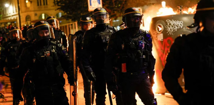 French policeman sparked riots, $900000 donation