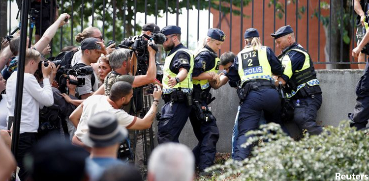 Man killed, burned holy Quran, Sweden