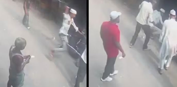 man girlfriend's family, video, stabbed to death