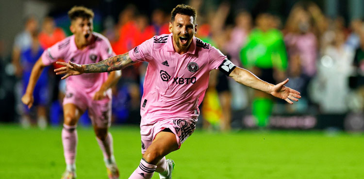 Messi free kick, Inter Miami, Lionel Messi