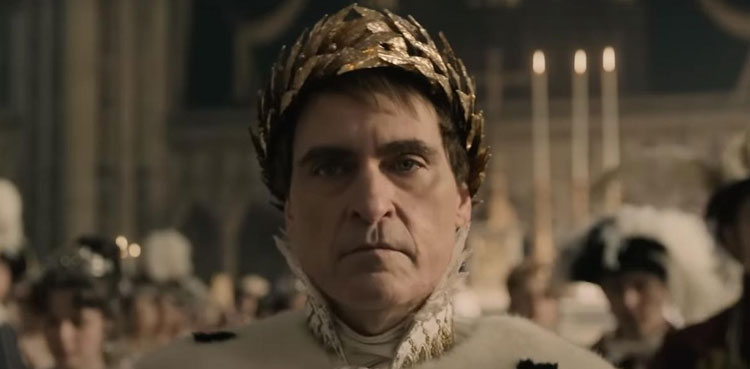 Napoleon trailer, Joaquin Phoenix, Ridley Scott