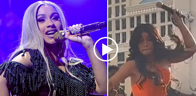 cardi b viral video