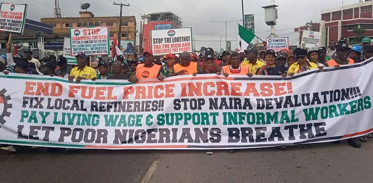Petrol Price Nigerian Unions