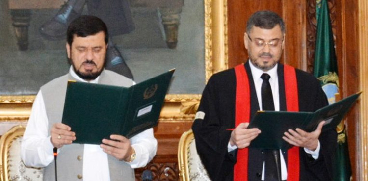 President Arif Alvi, Chief Justice PHC, Peshawar High Court