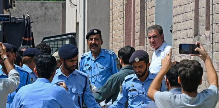 Cipher case, Shah Mahmood Qureshi, jail trial