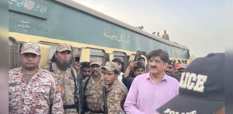 Hazara Express accident, Sindh CM, Murad Ali Shah