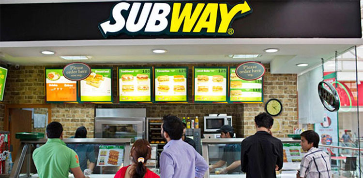 Subway cheese slice India