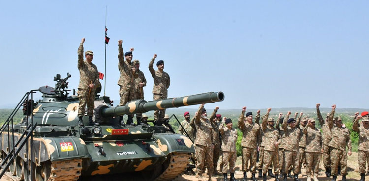 COAS Munir, battle drills, Jhelum
