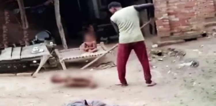 VIRAL, Man ties up, thrashes minor son, sticks